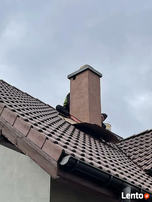 Szlamowanie uszczelnianie frezowanie komina dekarz dachy