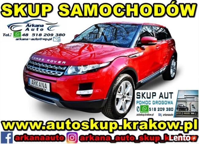 AUTO SKUP za gotówkę KRAKÓW TEL: 518 209 380 PŁACĘ NAJWIĘCEJ
