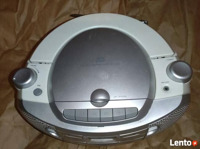 Philips CD Soundmachine AZ1027 uszkodzony, częściowo działa