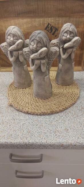 PRODUCENT Anioły stojące anioł gipsowy aniolki z gipsu TANIO