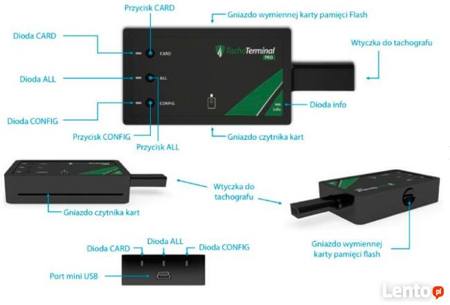 Czytnik Kart i Tacho + Rozliczanie Czasu Pracy
