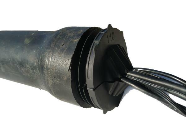 Dławnica czopowa do rur osłonowych kablowych 110