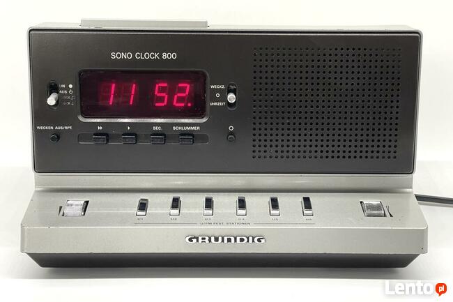 Radiobudzik Grundig Sono-clock 800 UNIKAT