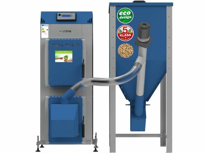 Kocioł PELLPAL z podajnikiem na pellet 8kW Czyste Powietrze