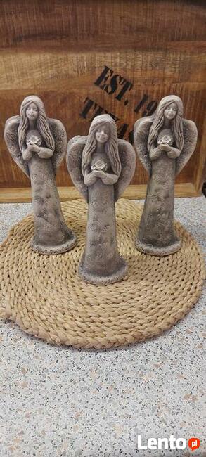 PRODUCENT Anioły stojące anioł gipsowy aniolki z gipsu TANIO