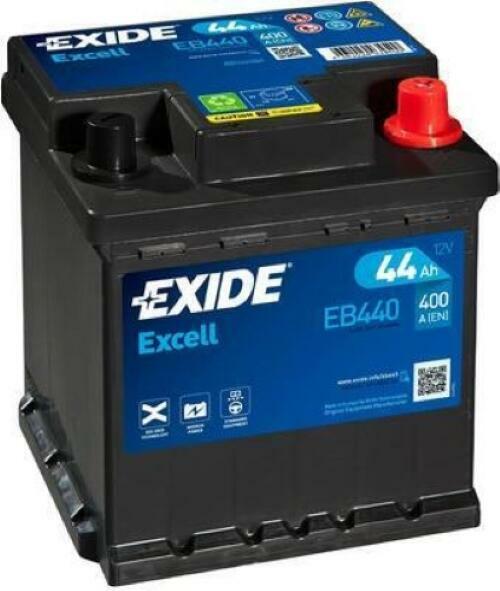 Akumulator Exide Excell 44Ah 400A EN PRAWY PLUS KOSTKA