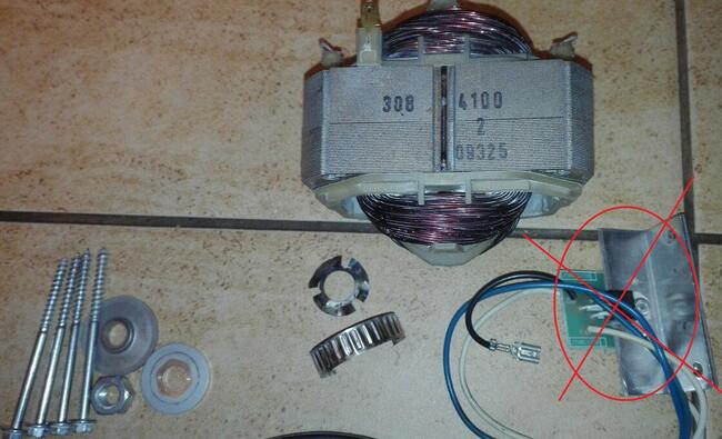 Zelmer Syrius 1600 typ.1600.3.K14H T-odkurzacz /części !