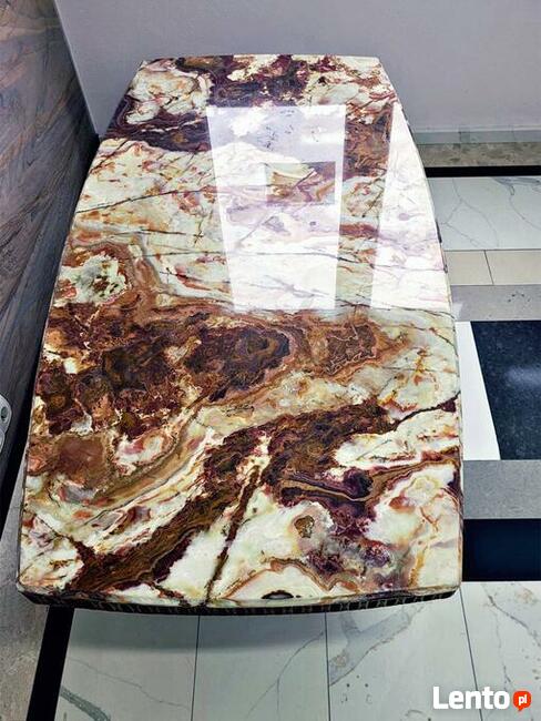 Stół z blatem z granitu onyks - OKAZJA!!!