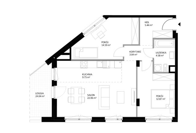 Piekne mieszkanie prawie w centrum