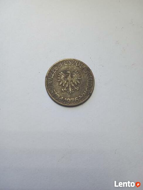 Moneta 5 złotych z 1976 roku.