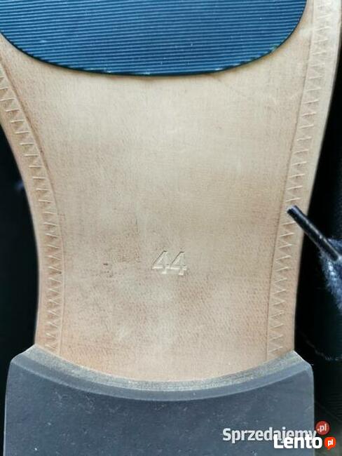 Eleganckie półbuty męskie Rozm.44 Skóra naturalna JAK NOWE