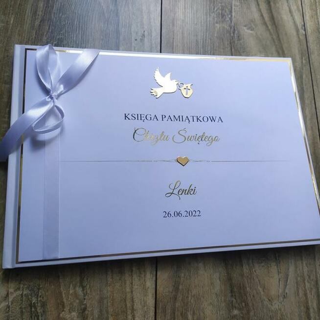 Księga Pamiatkowa na Komunię