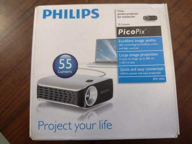 Projektor / rzutnik kieszonkowy Philips PPX2055/EU