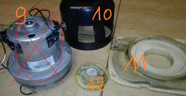 Electrolux Maximus ZXM7020 / odkurzacz na części !