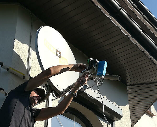 Montaż-ustawienie anten satelitarnych naziemnych telewizora