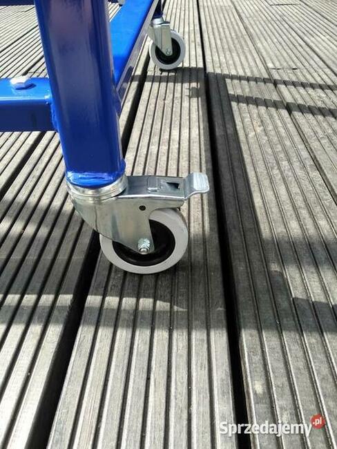 Stojak do ceraty jednostronny z listwą tnącą nóż i dociskacz