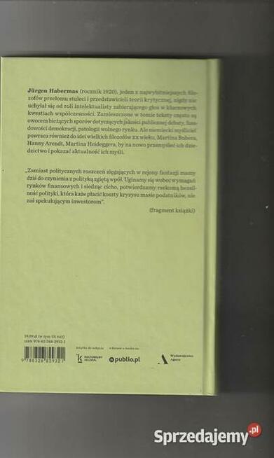 Teksty filozoficzno - polityczne Jurgen Hebermas