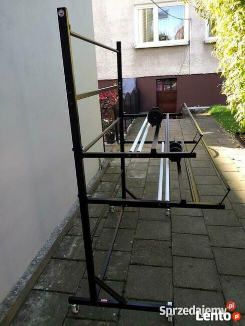 Stojak do folii, papieru - dwie listwy tące