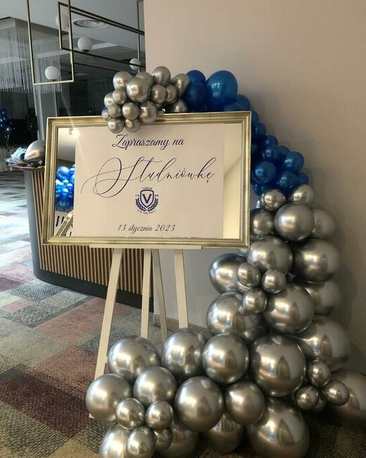 balony, dekoracja balonowa, brama z balonów, girlanda