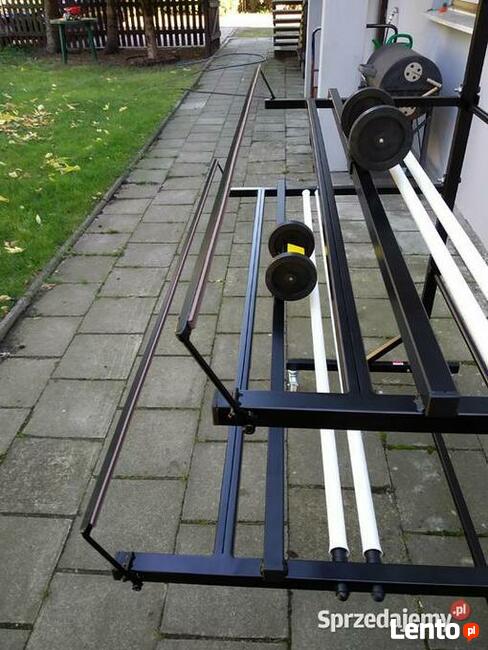 Stojak do folii, papieru - dwie listwy tące