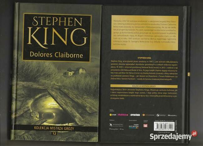 STEPHEN KING Dolores Claiborne Wysepką Little Tall wstr