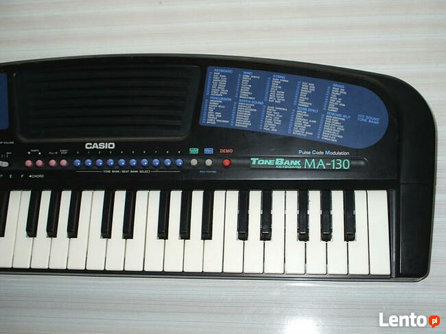 Keyboard dla dzieci Casio MA-130