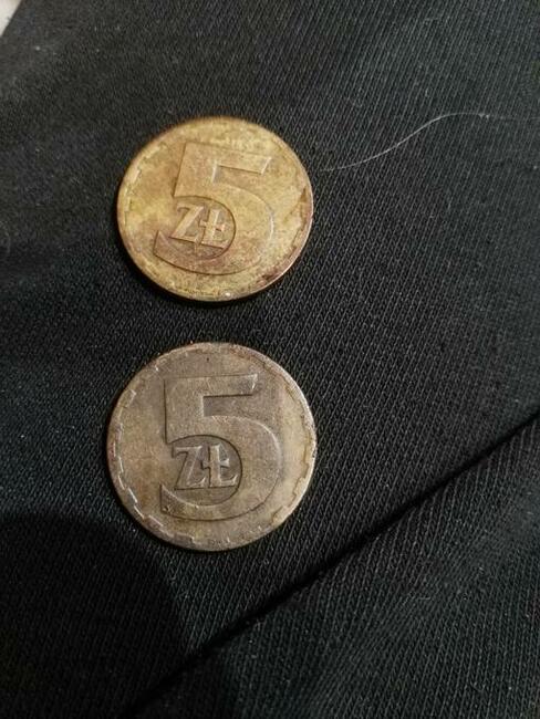 Stara Moneta 5zł z 1975r bez znaku mennicy
