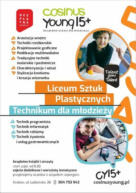 Cosinus - szkoły dla dorosłych i młodzieży