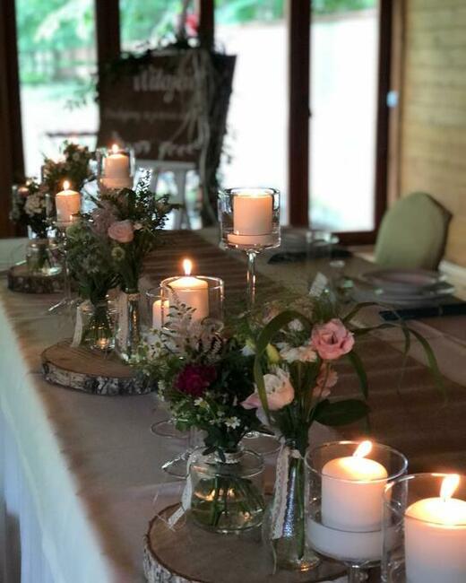 dekoracja sali weselnej