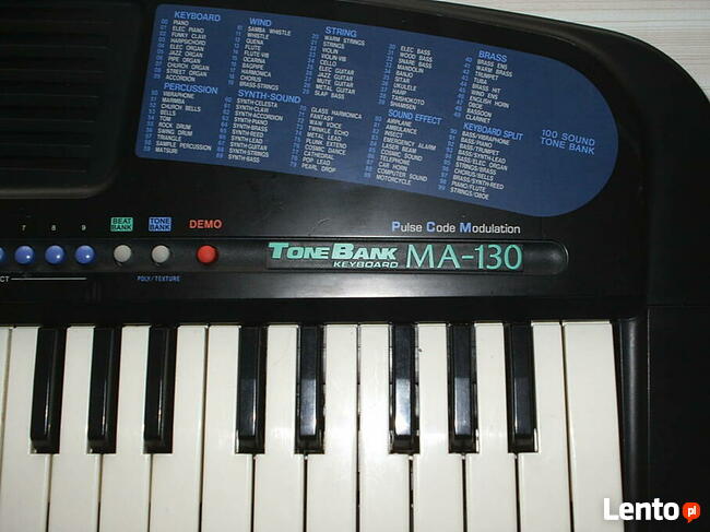 Keyboard dla dzieci Casio MA-130