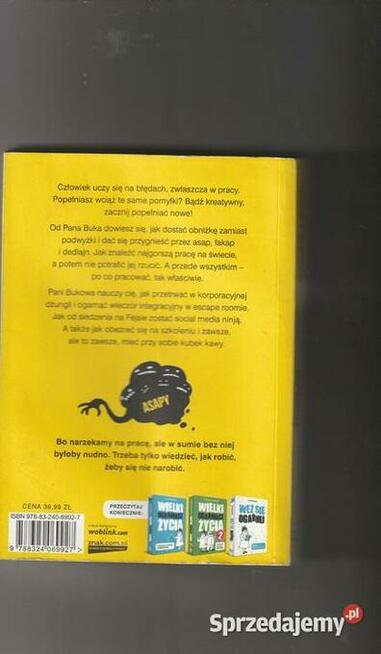 Wielki Ogarniacz Pracy Pan Buk, Pani Bukowa