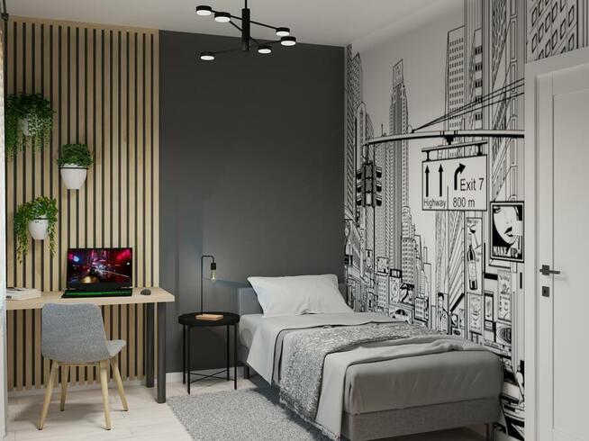 Projektowanie wnętrz wizualizacje 3D, projekt domu