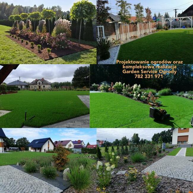 Wertykulacja Trawników , Zakładanie Ogrodów ,Cięcie Krzewów