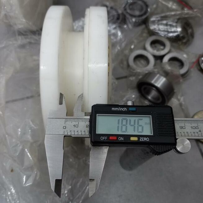 Walce rolki formowanie zaginarka aluminium poliamid PA