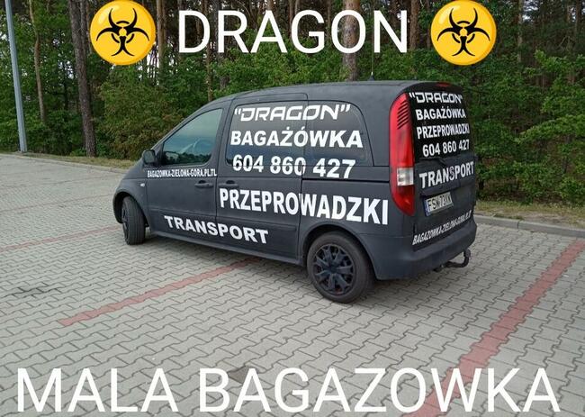 TANI od 70zl Transport -DRAGON, Bus z windą, Przeprowadzki