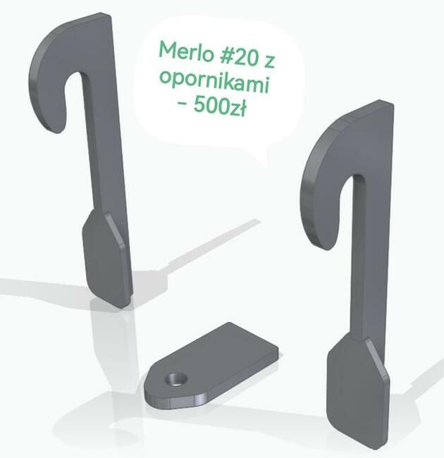 Mocowanie do osprzętu, haki JCB, Manitou, Merlo