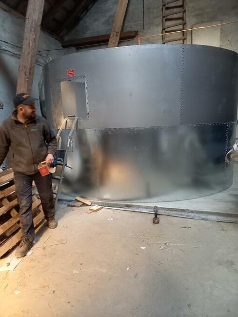 silosy, zbiorniki zbożowe ,wewnętrzne