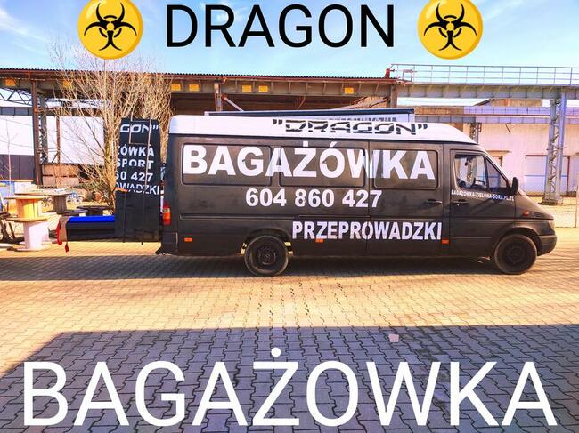 TANI od 70zl Transport -DRAGON, Bus z windą, Przeprowadzki