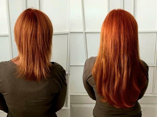 Przedłużenie zagęszczenie włosów