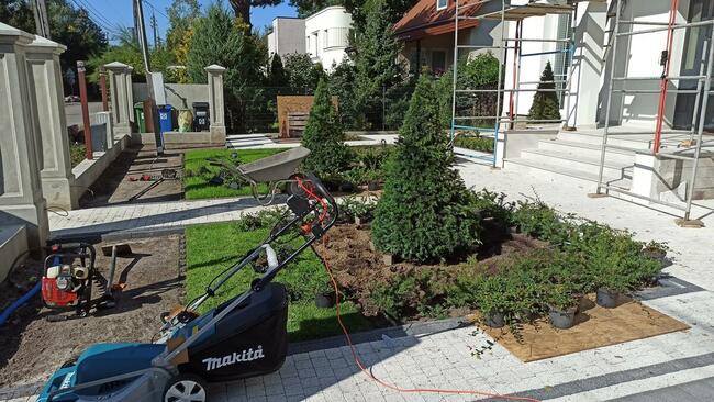 Nawadnianie, Zakładanie Ogrodów, Trawników, Niwelacje terenu