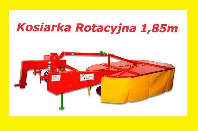 Kosiarka Rotacyjna 1,65m / 1,85m Kosiarka Bębnowa GRASS-ROL