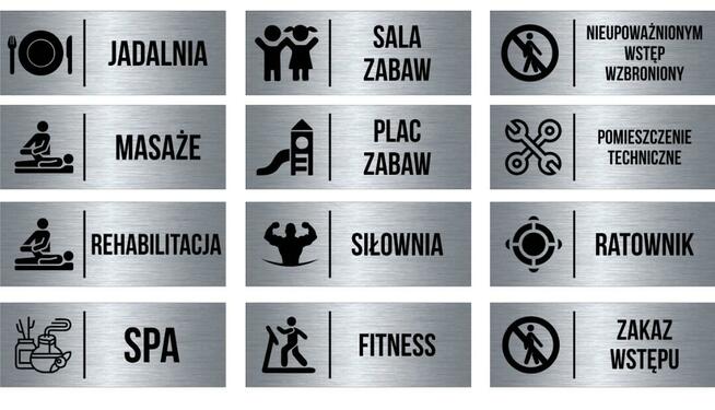 Tabliczki uwaga pies informacje firmowe