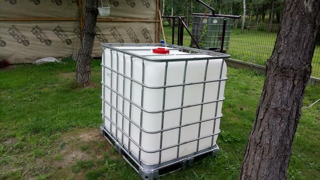 Beczka na wodę deszczówkę zbiornik mauser duże Beczki