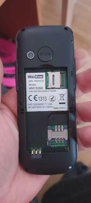 MaxCom MM720BB Czarny