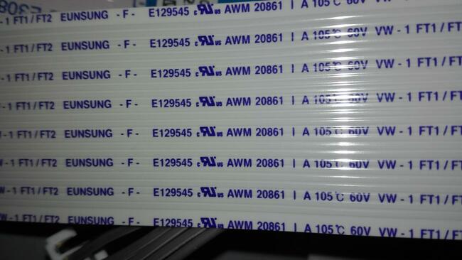 Taśma SAMSUNG EUNSUNG F E129545 AWM 20861 -25 PIN