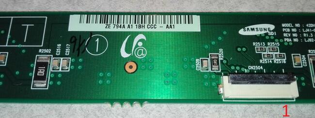 Płyty SAMSUNG LJ41-09476A + LJ41-09477A -NOWE!