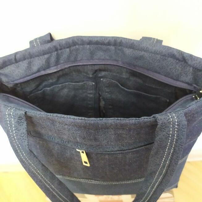 Torebka jeansowa 750