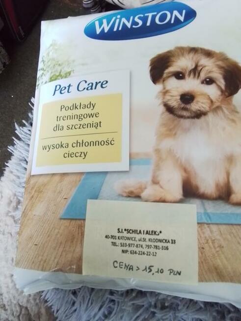 Sprzedam podkłady treningowe dla szczeniąt.