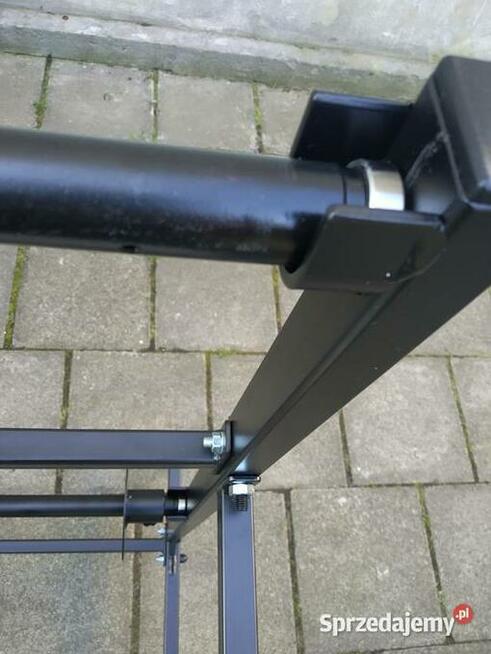 Stojak osie łożyskowane, papier folia agrowłóknina