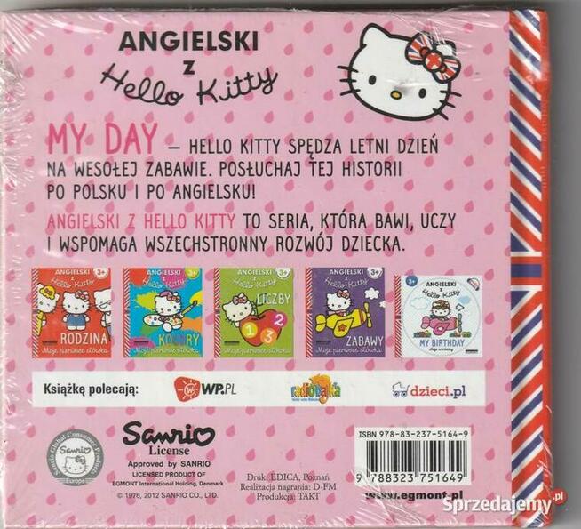Angielski z Hello Kitty. Mój dzień. Audiobook